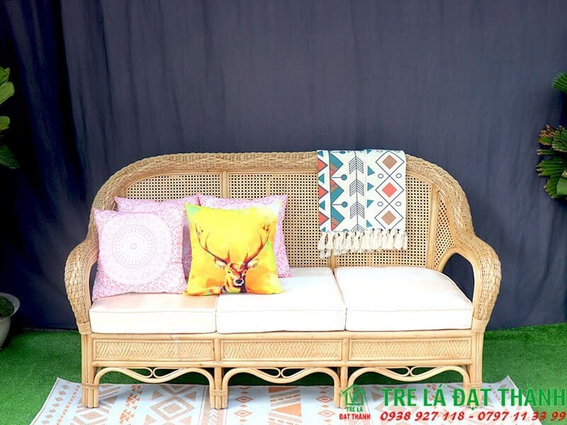Bàn Ghế Song Mây - BGSM022